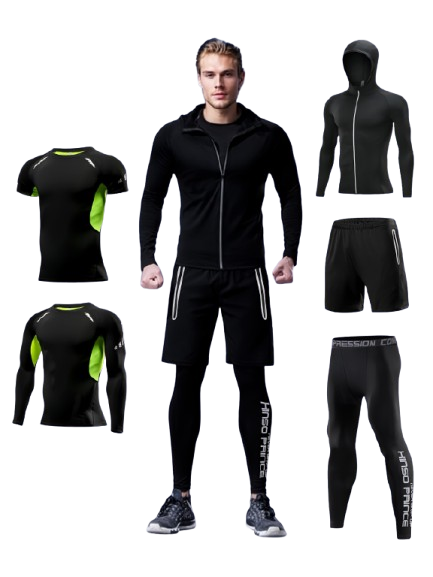 Men's 5pcs Athletic - techsportx