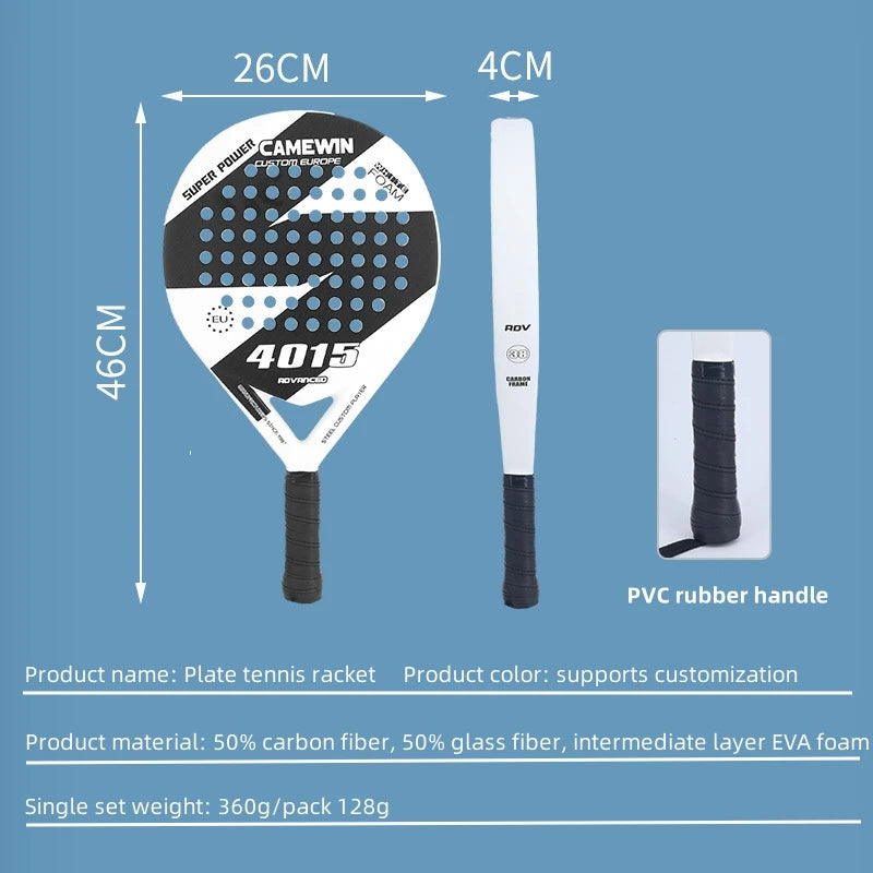 Camewin Raquete Padel profissional para adulto