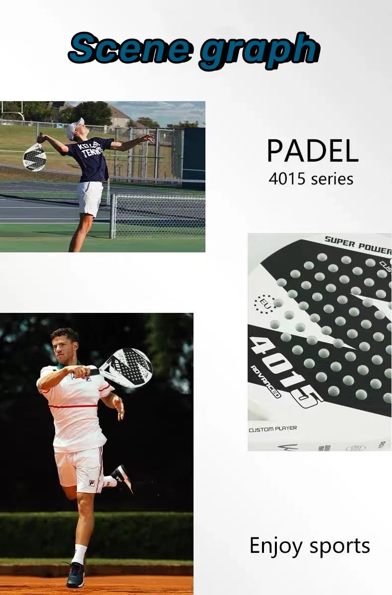 Camewin Raquete Padel profissional para adulto